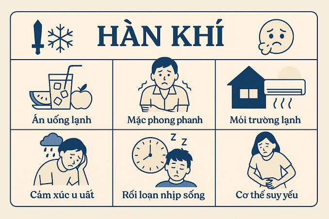 Dấu hiệu cơ thể nhiễm hàn khí và 7 cách phục hồi dương khí tự nhiên bằng các món ăn ngon
